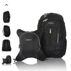 Obersee BERN Diaper Bag Backpack | Detachable Baby Bottle Cooler & Changing Pad